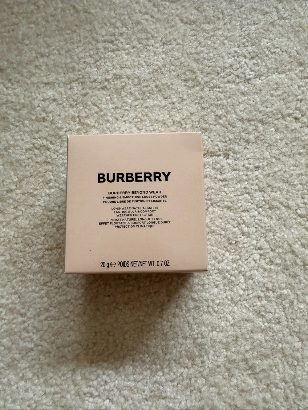 Burberry light reflecting